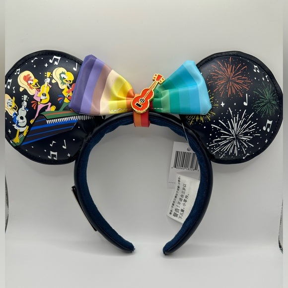 Disney Shanghai 3 Caballeros Ear Headband Detachable Bow NWT minor imperfections - Picture 2 of 6